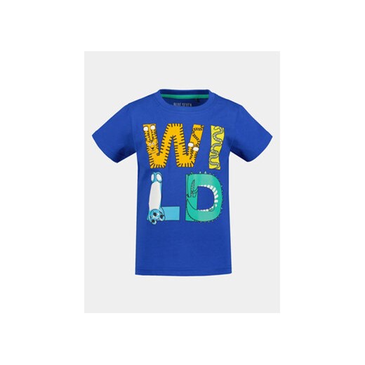 Blue Seven T-Shirt 802329 X Niebieski Regular Fit ze sklepu MODIVO w kategorii T-shirty chłopięce - zdjęcie 171181884
