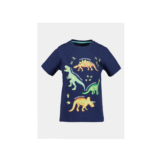 Blue Seven T-Shirt 802316 X Granatowy Regular Fit ze sklepu MODIVO w kategorii T-shirty chłopięce - zdjęcie 171181961