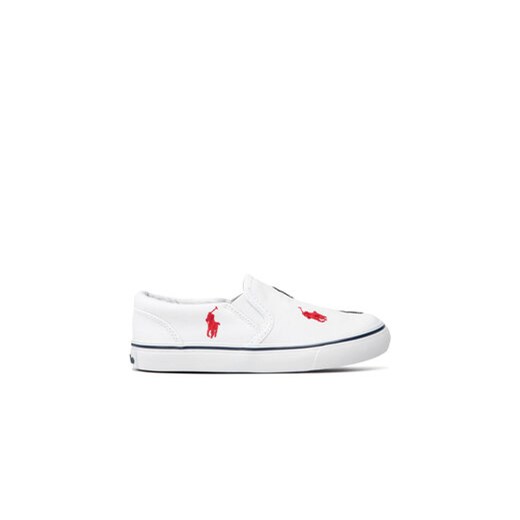 Polo Ralph Lauren Tenisówki Keanton Slip On RF103502 S Biały Polo Ralph Lauren 33 MODIVO