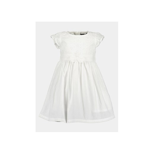 Blue Seven Sukienka letnia 919049 X Biały Regular Fit ze sklepu MODIVO w kategorii Sukienki niemowlęce - zdjęcie 171182702
