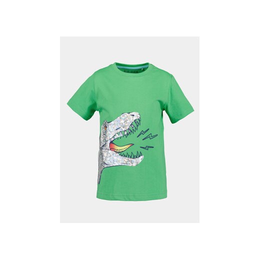 Blue Seven T-Shirt 802319 X Zielony Regular Fit ze sklepu MODIVO w kategorii T-shirty chłopięce - zdjęcie 171182783