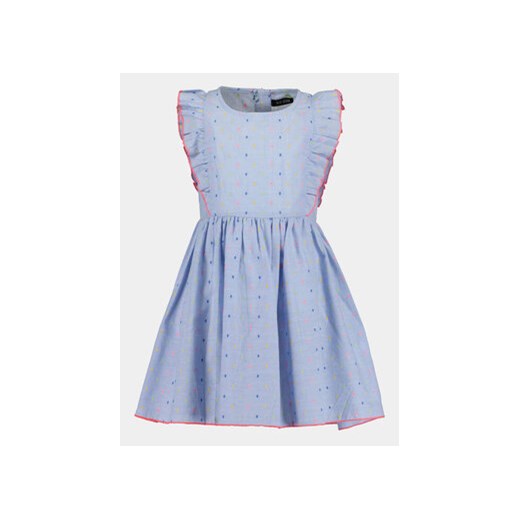Blue Seven Sukienka letnia 734133 X Niebieski Regular Fit ze sklepu MODIVO w kategorii Sukienki dziewczęce - zdjęcie 171182812