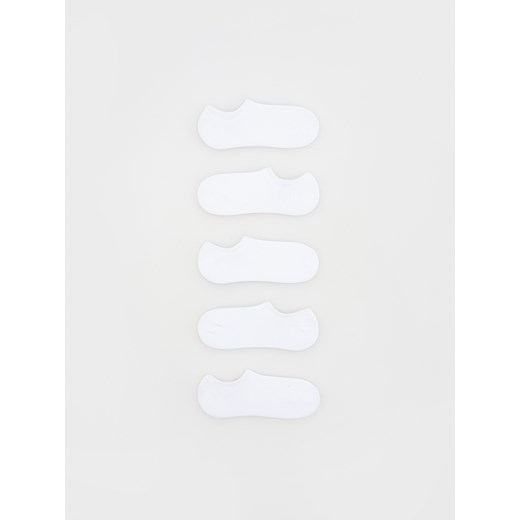 Reserved - 5 pack skarpet - biały ze sklepu Reserved w kategorii Skarpetki męskie - zdjęcie 171184974