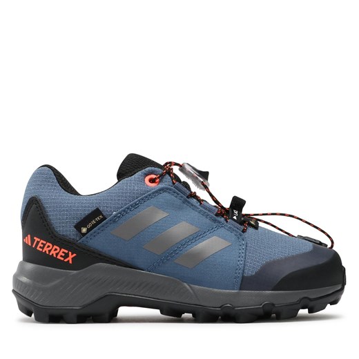 Trekkingi adidas Terrex GORE-TEX Hiking IF5705 Niebieski ze sklepu eobuwie.pl w kategorii Buty sportowe dziecięce - zdjęcie 171185524