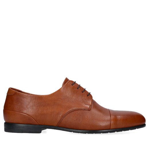 Męskie półbuty ze skóry naturalnej, Conhpol, CE6387-01 ze sklepu Konopka Shoes w kategorii Półbuty męskie - zdjęcie 171187473