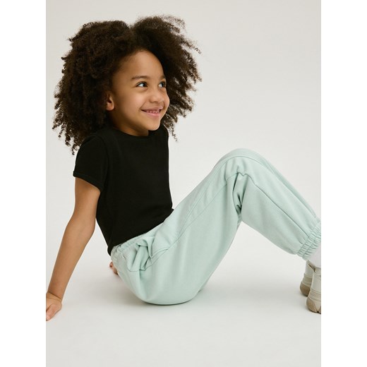 Reserved - Spodnie dresowe - jasnoturkusowy ze sklepu Reserved w kategorii Spodnie dziewczęce - zdjęcie 171188513