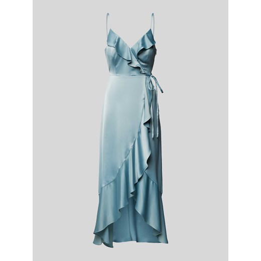 Sukienka koktajlowa z falbanami ze sklepu Peek&Cloppenburg  w kategorii Sukienki - zdjęcie 171188861