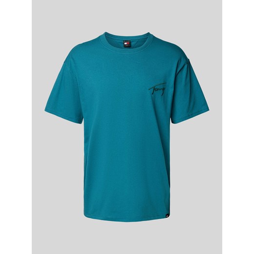 T-shirt z wyhaftowanym logo ze sklepu Peek&Cloppenburg  w kategorii T-shirty męskie - zdjęcie 171188901