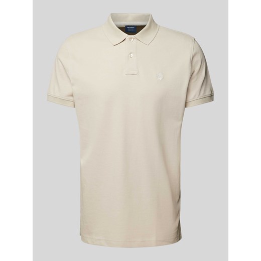 Koszulka polo z wyhaftowanym logo ze sklepu Peek&Cloppenburg  w kategorii T-shirty męskie - zdjęcie 171189002