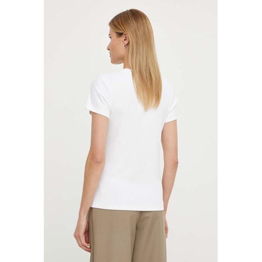 Calvin Klein Jeans t-shirt damski kolor biały XS ANSWEAR.com