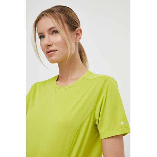 Montane t-shirt sportowy Dart Lite kolor żółty FDITS15 ze sklepu ANSWEAR.com w kategorii Bluzki damskie - zdjęcie 171191122