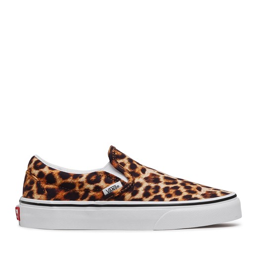 Tenisówki Vans Classic Slip-On VN0A5AO83I61 (Leopard) Black/Truewhite ze sklepu eobuwie.pl w kategorii Trampki damskie - zdjęcie 171192403