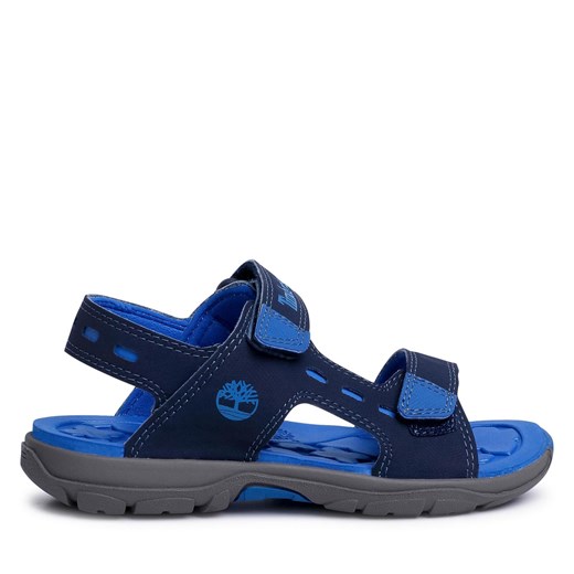 Sandały Timberland Moss Jump 2 Strap Sandal TB0A1X44019 Granatowy ze sklepu eobuwie.pl w kategorii Sandały dziecięce - zdjęcie 171192460