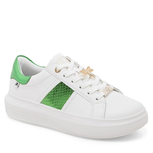 Sneakersy Rieker W1202-81 Biały Rieker 41 eobuwie.pl