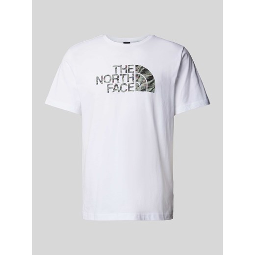 T-shirt z nadrukiem z logo model ‘EASY’ ze sklepu Peek&Cloppenburg  w kategorii T-shirty męskie - zdjęcie 171193201