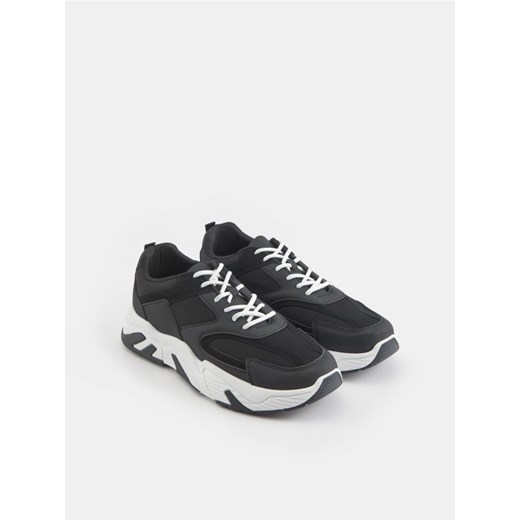 Sinsay - Sneakersy - czarny ze sklepu Sinsay w kategorii Buty sportowe męskie - zdjęcie 171196204