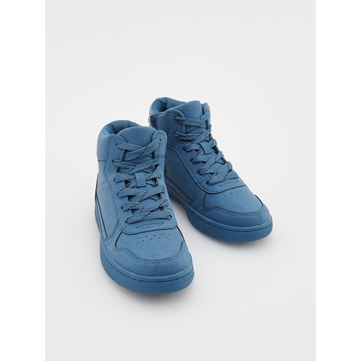 Reserved - Sneakersy za kostkę - granatowy ze sklepu Reserved w kategorii Buty sportowe dziecięce - zdjęcie 171196572