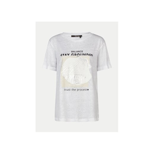Marc Aurel T-Shirt 7551 7000 73730 Biały Regular Fit ze sklepu MODIVO w kategorii Bluzki damskie - zdjęcie 171200583