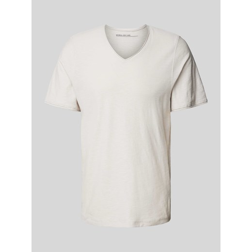 T-shirt z dekoltem w serek ze sklepu Peek&Cloppenburg  w kategorii T-shirty męskie - zdjęcie 171206203