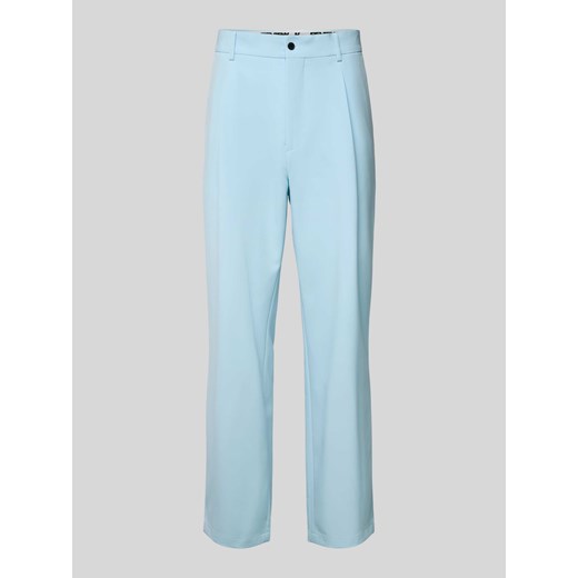Spodnie do garnituru z kontrafałdami ze sklepu Peek&Cloppenburg  w kategorii Spodnie męskie - zdjęcie 171206384