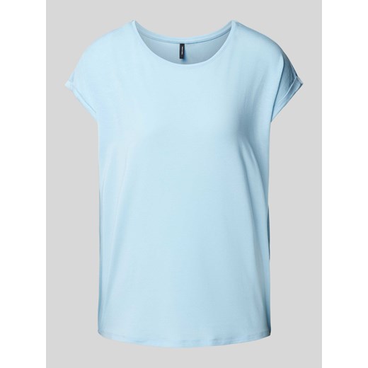 T-shirt z mieszanki lyocellu i elastanu model ‘AVA’ ze sklepu Peek&Cloppenburg  w kategorii Bluzki damskie - zdjęcie 171206633