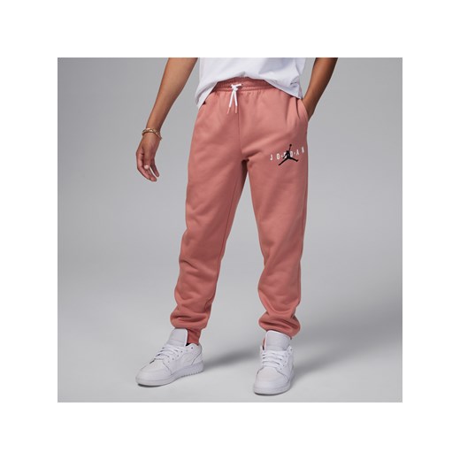 Spodnie z dzianiny dla dużych dzieci Jordan - Różowy ze sklepu Nike poland w kategorii Spodnie chłopięce - zdjęcie 171206724