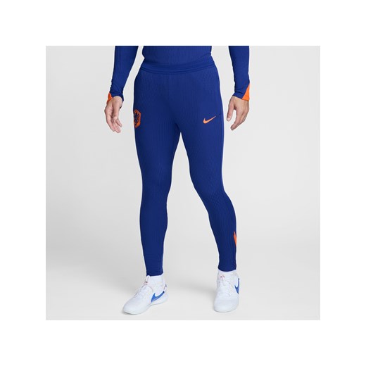 Męskie spodnie piłkarskie z dzianiny Nike Dri-FIT ADV Holandia Strike Elite - Niebieski ze sklepu Nike poland w kategorii Spodnie męskie - zdjęcie 171206731
