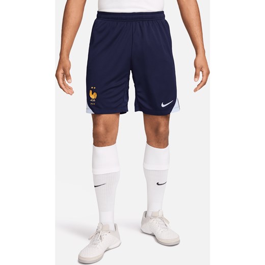 Męskie spodenki piłkarskie z dzianiny Nike Dri-FIT FFF Strike - Niebieski ze sklepu Nike poland w kategorii Spodenki męskie - zdjęcie 171206740