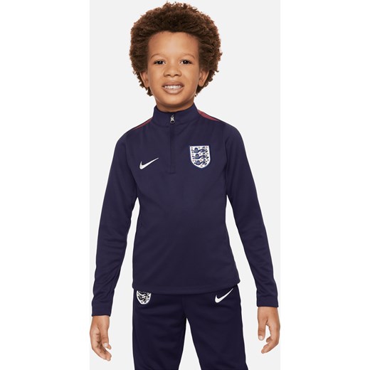 Treningowa koszulka piłkarska dla małych dzieci Nike Dri-FIT Anglia Academy Pro - Fiolet ze sklepu Nike poland w kategorii T-shirty chłopięce - zdjęcie 171206751