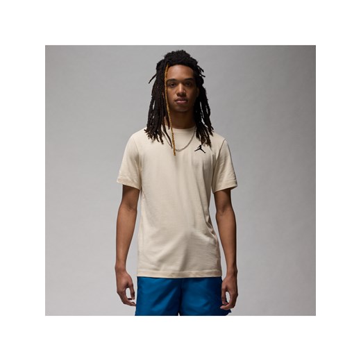 Męski T-shirt z krótkim rękawem Jordan Jumpman - Brązowy ze sklepu Nike poland w kategorii T-shirty męskie - zdjęcie 171206764