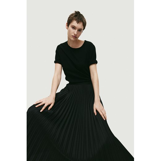 H & M - Plisowana spódnica - Czarny ze sklepu H&M w kategorii Spódnice - zdjęcie 171206911