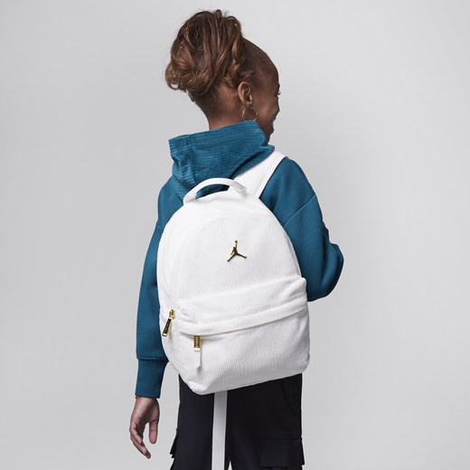 Mały plecak dziecięcy Jordan Mini Backpack (10 l) - Biel Jordan JEDEN Nike poland