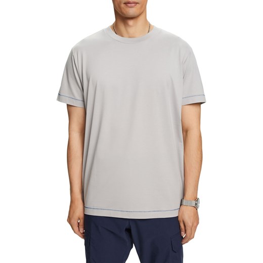 ESPRIT Koszulka w kolorze jasnoszarym ze sklepu Limango Polska w kategorii T-shirty męskie - zdjęcie 171208741