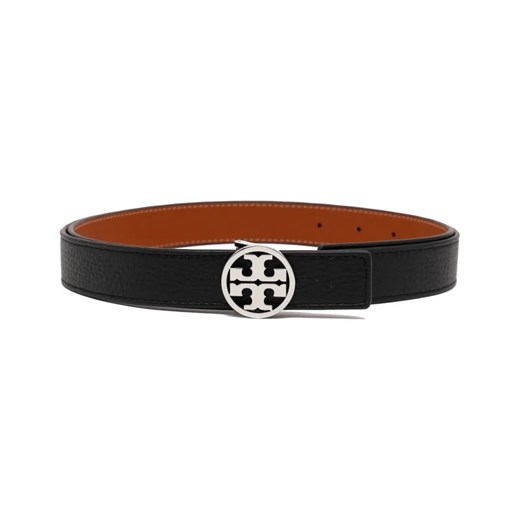 TORY BURCH Skórzany dwustronny pasek 1" Miller Tory Burch S Gomez Fashion Store