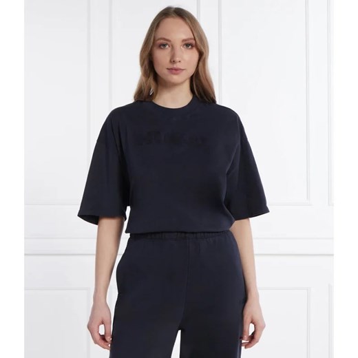 HUGO T-shirt Drisela | Oversize fit ze sklepu Gomez Fashion Store w kategorii Bluzki damskie - zdjęcie 171209590