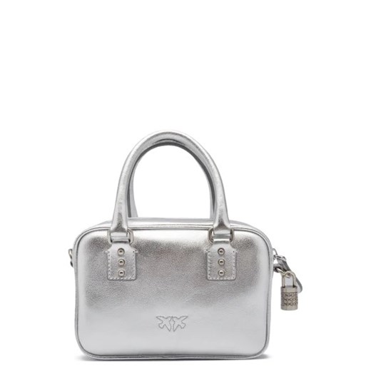 Pinko Skórzany kuferek BOWLING BAG MINI SHEEP NAPPA L Pinko OS Gomez Fashion Store