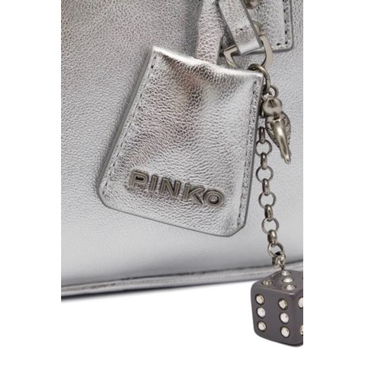 Pinko Skórzany kuferek BOWLING BAG MINI SHEEP NAPPA L Pinko OS Gomez Fashion Store