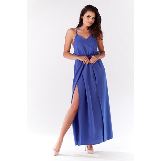 INFINITE YOU Sukienka w kolorze niebieskim ze sklepu Limango Polska w kategorii Sukienki - zdjęcie 171210430