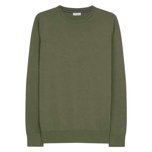 Seidensticker Sweter w kolorze khaki ze sklepu Limango Polska w kategorii Swetry męskie - zdjęcie 171210452