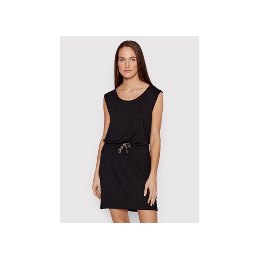 Roxy Sukienka codzienna Surfs Up ERJKD03393 Czarny Regular Fit ze sklepu MODIVO w kategorii Sukienki - zdjęcie 171211501