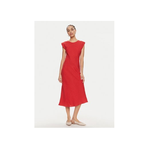 Marella Sukienka letnia Hidalgo 2413221192 Czerwony Regular Fit ze sklepu MODIVO w kategorii Sukienki - zdjęcie 171211754