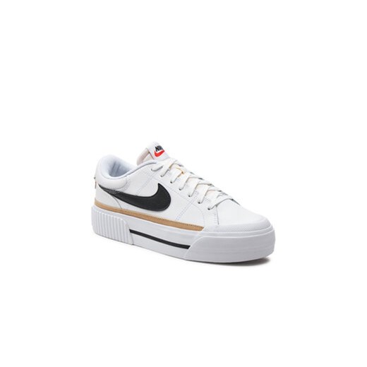 Nike Sneakersy Court Legacy Lift DM7590 100 Biały ze sklepu MODIVO w kategorii Buty sportowe damskie - zdjęcie 171211971