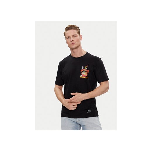 Brave Soul T-Shirt MTS-149TAKEAWAY Czarny Straight Fit ze sklepu MODIVO w kategorii T-shirty męskie - zdjęcie 171211980