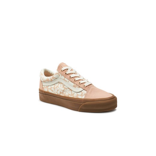 Trampki damskie Vans old skool na płaskiej podeszwie 