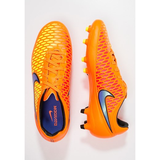 Nike Performance MAGISTA ORDEN FG Korki Lanki total orange/persian violet/laser orange zalando  korki