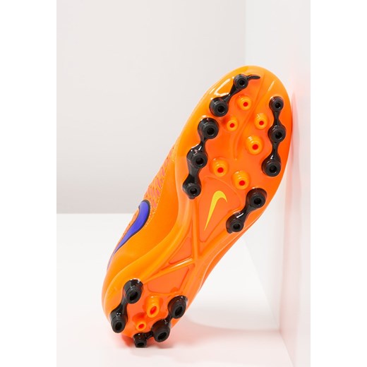 Nike Performance MAGISTA ONDA AGR Korki Lanki total orange/persian violet/laser orange zalando  skóra ekologiczna