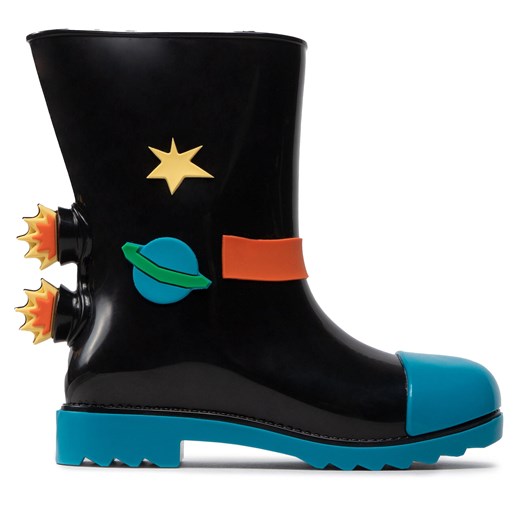 Kalosze Melissa Mini Melissa Rain Boot + Fabula 33677 Czarny ze sklepu eobuwie.pl w kategorii Kalosze dziecięce - zdjęcie 171213863