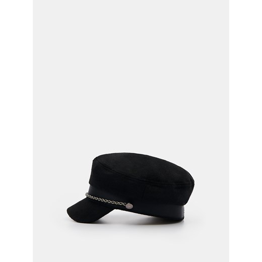 Mohito - Czarna czapka z daszkiem - czarny Mohito ONE SIZE Mohito promocja