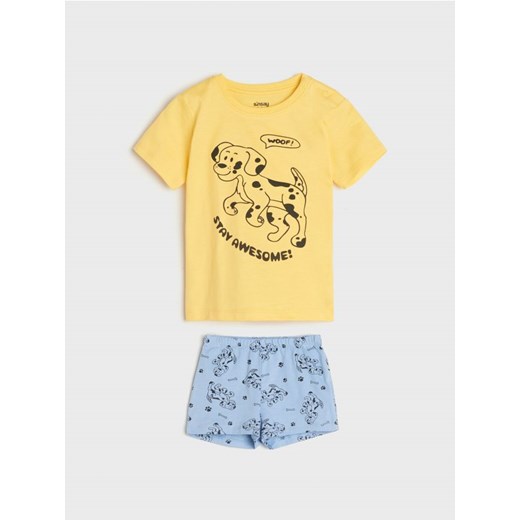 Sinsay - Piżama - żółty ze sklepu Sinsay w kategorii Piżamy dziecięce - zdjęcie 171216624