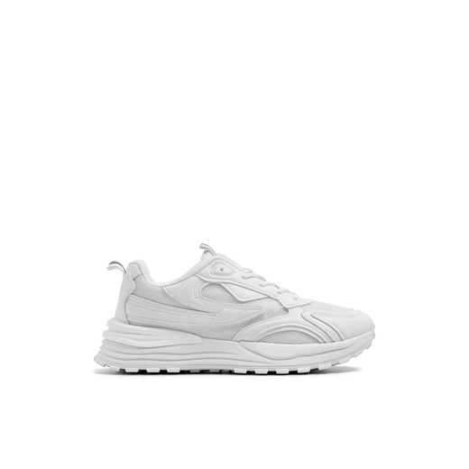 Cropp - Białe sportowe sneakersy - biały ze sklepu Cropp w kategorii Buty sportowe damskie - zdjęcie 171219020